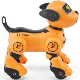 Remote Control Robot Dog Toy, 2.4GHz RC Dog Programmable Smart Interactive Robotic Pet for Kids with Follow Function, Touch & Voice Control