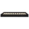 Dog Bed Black Solid pine wood 40.0 x 29.1 x 3.5 in Durable