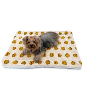 Ultra Plush Happy Face Blanket (size: small)