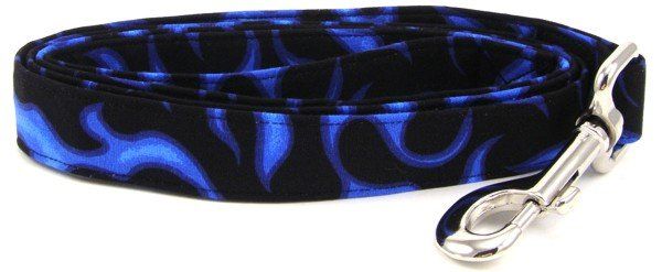 Blue Flame Dog Leash (size: X-Small)