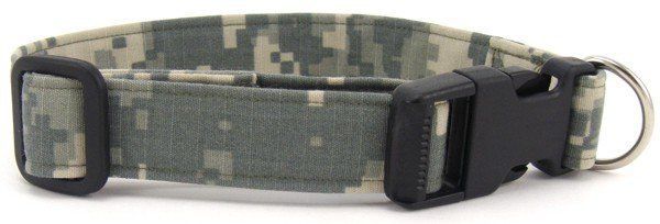 Digital Camo Dog Collar (size: X-Small)