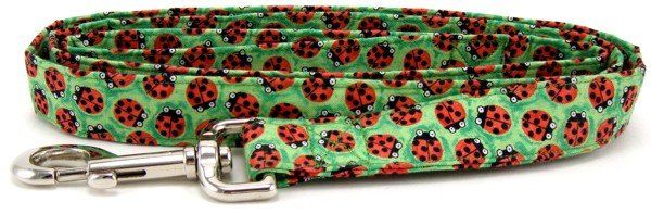 Lady Bugs Dog Leash (size: X-Small)