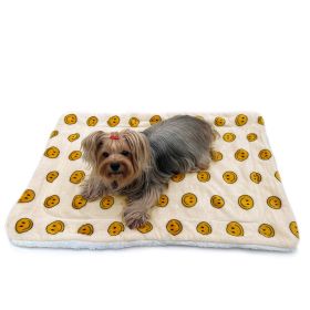 Ultra Plush Happy Face Blanket (size: small)