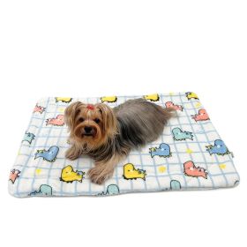 Ultra Plush Colorful Dinosaurs Blanket (size: small)