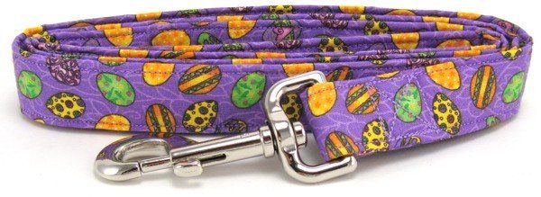 Tossed Easter Eggs Dog Leash (size: X-Small)